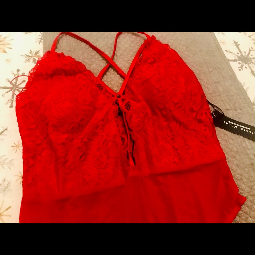 Sexy Lace Bodysuit - Picture 3 of 3